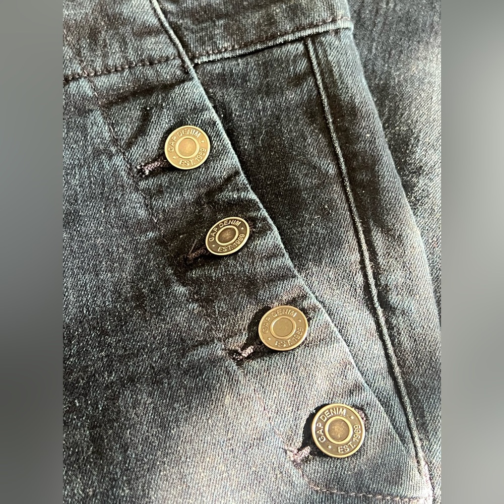 Women’s Gap High Rise Universal Legging Jeans w/Button Pockets Size 12/31 X-Long - Picture 8 of 8